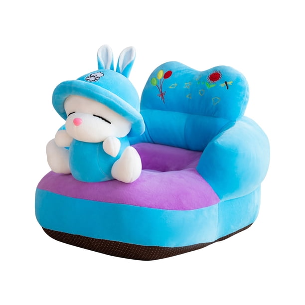 Funda para taburete infantil de dibujos animados funda para silla infantil de terciopelo de cristal suave Unisex sin relleno