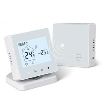 Tuya Smart Wireless Thermostat for Gas Boiler Room Heating Home Temperature Controller Programmable Thermostat(B)