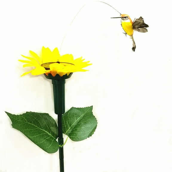 Kiplyki B Hummingbird Yard Decoration, Solar Powered