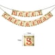 thumbnail image 3 of Guirnalda navideña con letras para chimenea | Juego de 14 banderines de papel con cuerda ajustable de 3 m | Guirnalda navideña para decorar tu hogar, oficina, fiestas, interiores y exteriores, 3 of 6
