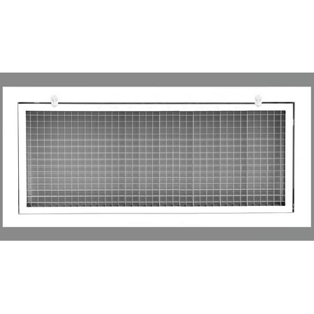 

30 x 10 Cube Core Eggcrate Return Air Filter Grille for 1 Filter