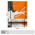 thumbnail image 4 of Chilfamy Wooden Bench Throw Blanket for Couch Sofa Bed Office Travel Camping All Seasons Flannel Material Blanket 60x80in, 4 of 6