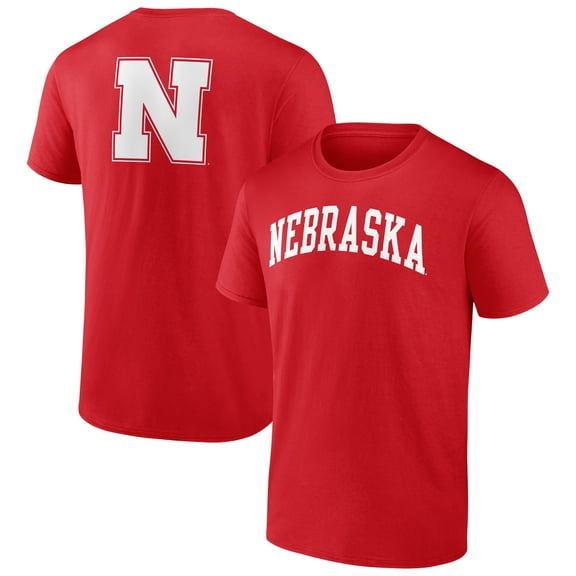 Men's Scarlet Nebraska Huskers Heritage Arch T-Shirt