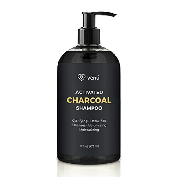 Activated Charcoal Keratin Shampoo – All Natural Gentle Sulfate Free Daily  Hair and Scalp Cleanser For Men and Women - Volumizing, Moisturizing,  Clarifying, Detoxifying – By Venu 