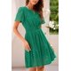 thumbnail image 3 of Vestido PRETTYGARDEN Verano 2025 Escote en V Encaje XXL, 3 of 8