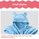 thumbnail image 4 of RKSTN bath towels Children's Hooded Towel Bath Towel Fiber Absorbent Towel Cleaning Towel Hooded Children's Cape Children's Bath Towel, 4 of 7
