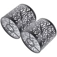 thumbnail image 4 of Black Iron Modern Lamp Shade for Home Suitable for Table and Floor Lamps 2 Pieces, 4 of 8