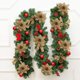 thumbnail image 3 of 12 paquetes de adornos para árboles de Navidad, decoraciones navideñas Flor de 5,5" de ancho, 3 of 5