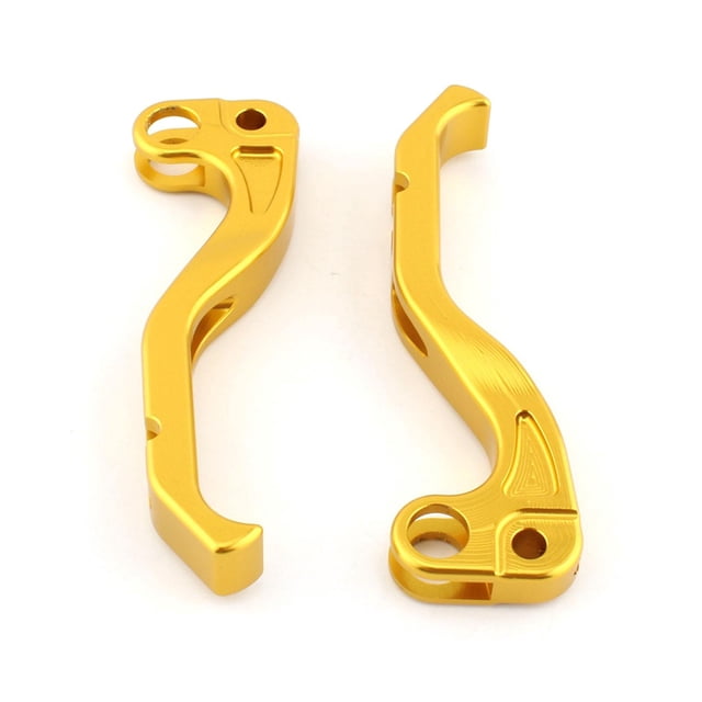 harper 2 Pieces Brake Clutch Lever Levers Left Right Aluminum Alloy Simple Installation Green