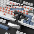 thumbnail image 3 of Kemove V2 Large Size Key Puller - PC & Stainless Steel, Black/White, Keycap Removal Tool with Manual, 3 of 8