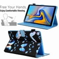 thumbnail image 3 of Dteck Galaxy Tab A 8.0 (Only Fit SM-T290/T295 2019 Release) Case, Slim Folio Stand Premium PU Leather Case with Card Holders Protective Wallet Cover, Blue Butterfly, 3 of 4