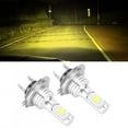 thumbnail image 3 of Fog Beam  Car Fog Lamp  Universal Fog Lamp 2pcs H7 80W 8000K Fog Lamp With Decoder Yellow Light Universal 12-24V, 3 of 8