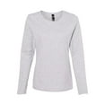 thumbnail image 2 of Hanes Perfect-T Womenâ€™s Long Sleeve Scoopneck T-Shirt, 2 of 3