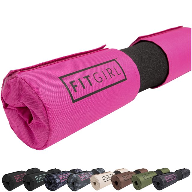 Almohadilla FITGIRL para sentadillas y cadera para el día de las piernas, rosa