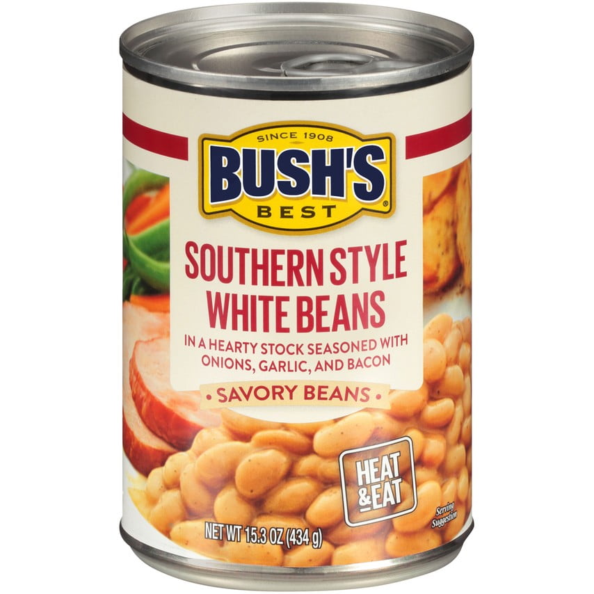 Bush's Southern Style White Beans 15.3 OZ (Pack of 3)