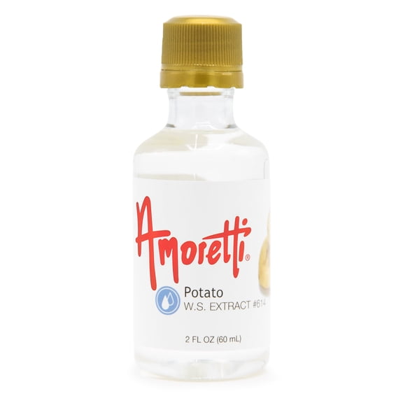 Amoretti - Potato Extract Water Soluble 2 oz - Highly Concentrated & Perfect For Pastry, Savory, Brewing, and more, Preservative Free, Vegan, Kosher Pareve, Keto Friendly