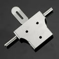 thumbnail image 2 of Heavy Duty Bolt Latch Gate Latches Safety Door Lock Stainless Steel Hardware, 2 of 7