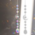 thumbnail image 3 of Cristal Windchime Ornamento Pluma Mariposa Colgante Colgante (Plata 14) Ndcxsfigh Nuevos Originales, 3 of 5
