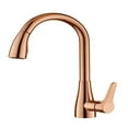 thumbnail image 4 of Kitchen Faucets Single Handle Pull Out Kitchen Mixer Tap Single Hole Rotating Rose Gold Water Mixer Tap Mixer Tap ,Easy to Install, 4 of 6
