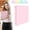Pink, variant on Back to School 1 Inch Round 3 Ring Binder, Holds 200 Sheets Letter Size 8.5x11 Paper, Inner Storage Pockets, Sturdy Cute Binder Supplies for Girls Student Office