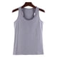 thumbnail image 1 of Guardurnaity Chaleco de algodón para mujer, ropa sin mangas, camiseta transpirable, tirantes, camisas de fondo exterior, accesorios, negro S Prendas para la parte del cuerpo Gris METRO Guardurnaity AP010463-26B, 1 of 6