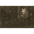 thumbnail image 3 of Rembrandt van Rijn 18x13 Black Modern Framed Museum Art Print Titled - The Star of the Kings; a Night Piece (circa 1652), 3 of 5
