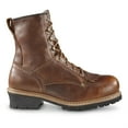 thumbnail image 3 of Guide Gear Men's Sawtooth Logger Work Boots, Leather Uppers, Non-Slip Rubber Sole Shoes, 3 of 8