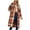Orange, variant on Brilliant Plus Size Clearance Womens Button Down Flannel Plaid Shirts Mid Long Casual Boyfriend Buffalo Pockets Shirt Jacket Shacket Brown XXXL