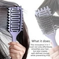 Curl Defining Brush,2024 Curly Hair Brush,Vented Hair Brush for