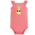 thumbnail image 3 of Hudson Baby Infant Girl Cotton Bodysuit, Pant and Shoe 3pc Set, Hello Sunshine, 9-12 Months, 3 of 4