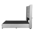 thumbnail image 3 of Box Base Cama Matrimonial+ Cabecera Titan Plata, 3 of 8
