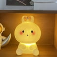thumbnail image 1 of UPOUART animal table lamp Bunny Table Lamp Pink Bow 1Pcs, 1 of 8