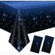 thumbnail image 1 of 2PCS Starry Sky Tablecloth, 137x274cm Rectangular Tablecloth, Party Tablecloths, Birthday Plastic Waterproof Tablecloth, Romantic Starry Sky Theme Reu, 1 of 4