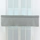 thumbnail image 4 of Cenefa corta de cocina con medias cortinas para ventanas opacas romanas (rayas grises) Sywqhk Libre de BPA, 4 of 9