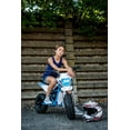 thumbnail image 3 of Huffy CR8-R 36-volt Electric Minibike, Blue/White, 3 of 9