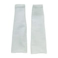 thumbnail image 1 of Calcetines en miniatura a escala 1:6, calentadores de piernas elegantes para cosplay de moda de 12 pulgadas blanco, 1 of 9