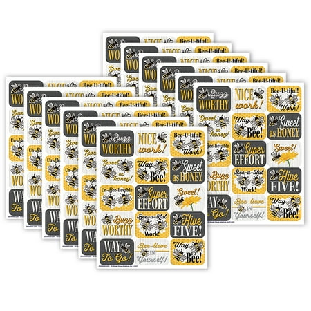 UPC: 0194629118854 | Eureka The Hive Success Stickers 120 Per Pack 12 Packs