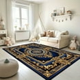 thumbnail image 6 of 6'x9' carpet non slip grip area carpet for living room area rug washable large area rug for bedroom oriental area rug, 6 of 10
