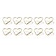 thumbnail image 1 of FLhrweasw 10 Soportes para Tarjetas Amor Número Mesa Metal Clip para Fotos Escritorio (dorado), 1 of 9