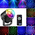 thumbnail image 2 of RKSTN Lights Party Lights, DJ Stage Lighting, 7 Colour Modes, Music Controlled Remote Control, LED Patry Lamp For Children, Party, Halloween, Christmas Lights, 2 of 8