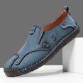 thumbnail image 3 of Title: Handcrafted Slip-On Casual Walking Shoes, 3 of 6