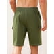 thumbnail image 2 of Bañador SILKWORLD para hombre con forro de compresión, color verde militar, 2 of 6