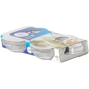 Duralex Made In France Lys Stackable Glass Bowl (Set of 4), 1 oz, 2.3 Inches, Clear