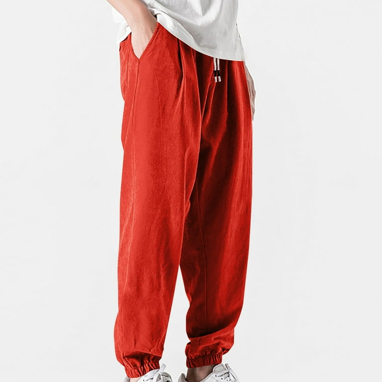 IYTR Joggers for Men Elastic Waist Drawstring with Pocket