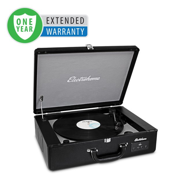 Electrohome Vinyl Record Player Classic Turntable - 1 Year ...