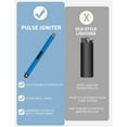 thumbnail image 5 of Candle Lighter Rechargeable Lighters Stocking Stuffers for Women Plasma Arc Lighters Windproof & Flameless with USB Rechargeable Battery Double Safety Switch, 5 of 6