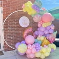 thumbnail image 1 of Pastel Donut Balloon Garland Arch Kit, 157pcs Donut Sweet Candy Ice Cream Foil Balloons for Kids Donut Grow Up Baby Shower Two Sweet Girls Birthday Pa, 1 of 4