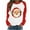 C Red, variant on YUGYXL Merry Christmas Sweatshirts for Women Funny Graphic Pullover Fleece Raglan Sweater Warm Xmas Clothes B Red XXL