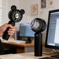 thumbnail image 4 of Smart Handheld Rechargeable Fan - Portable Usb Fan with Stepless Speed Adjustment, Quiet Operation for Travel and Home Use, JKODE, 4 of 8