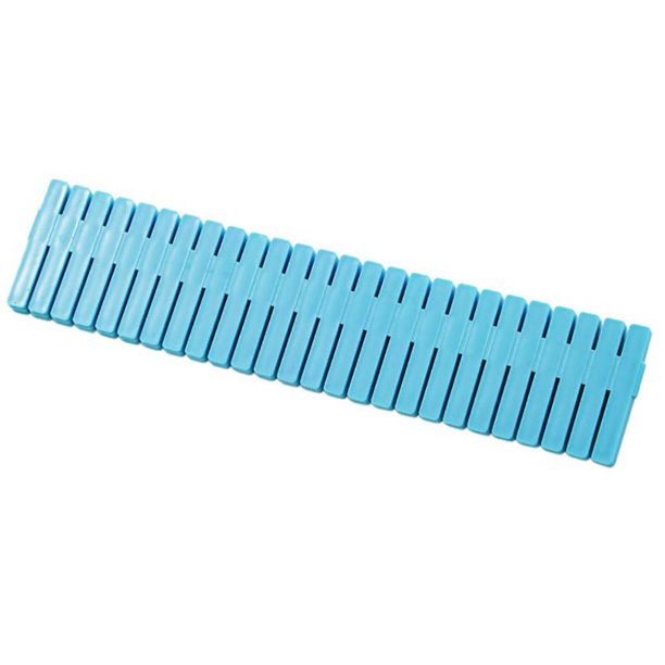 Divisor De Rejilla De Cajón Ajustable, 4 Uds., Placa De Partición, Cajón, Tablilla, Organizador De Almacenamiento Para Ropa Interior, Calcetines, Maquillaje Vogacara HA015272-00